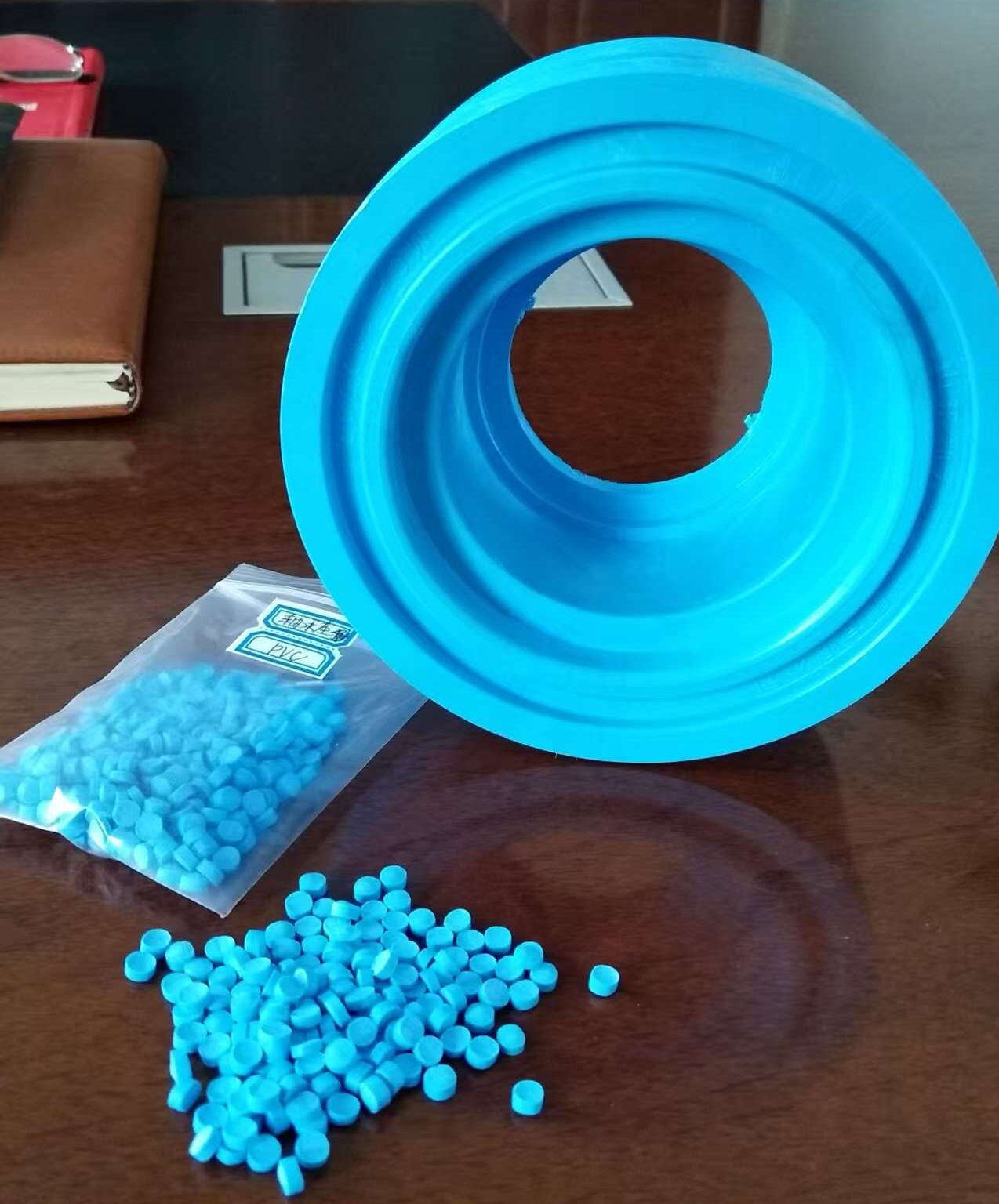 PVC granules for bearing carrier
