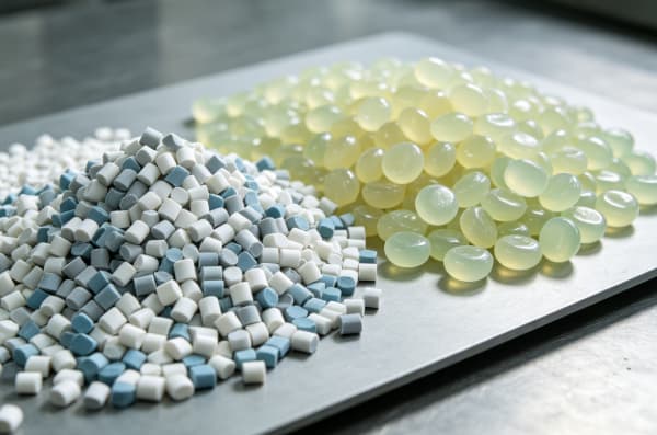 rigid vs flexible PVC granules